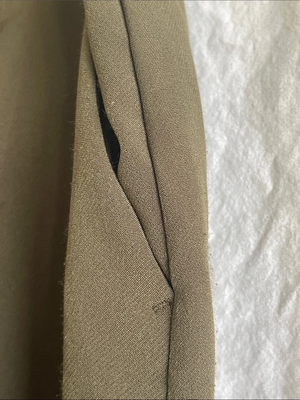 Worthington Olive Green Pleated Belted Trouser Dress  Pants slacks NWT
